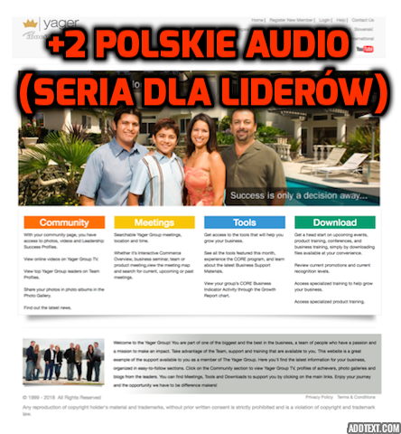 IBOCity + 2 POLSKIE AUDIO (SERII DLA LIDERÓW) / every month